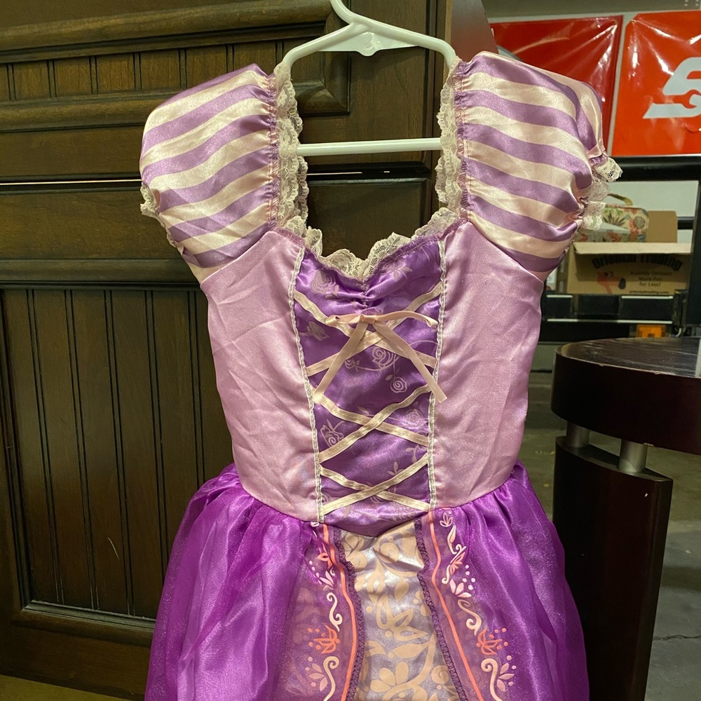 Rapunzel play princess dress!